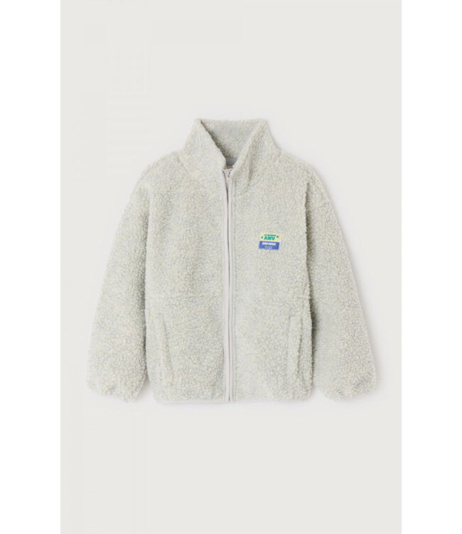 American Vintage TEDDY VEST POLAR MELANGE