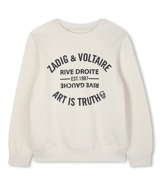 Zadig & Voltaire O-neck sweaer beige