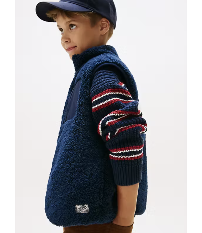 Tommy Hilfiger REVERSIBLE TEDDY NYL Dark Night Navy
