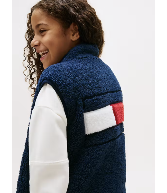 Tommy Hilfiger REVERSIBLE TEDDY NYL Dark Night Navy