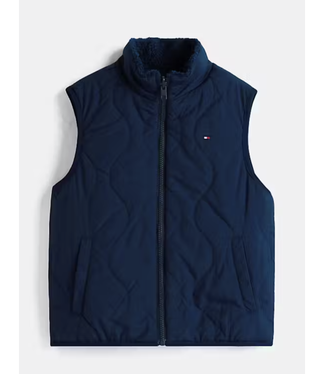 Tommy Hilfiger REVERSIBLE TEDDY NYL Dark Night Navy