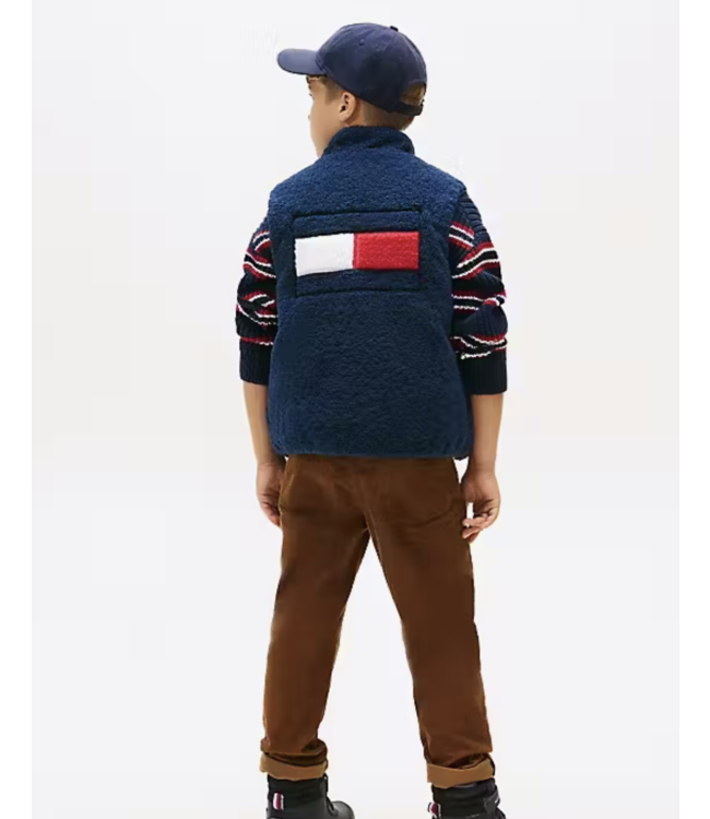 Tommy Hilfiger REVERSIBLE TEDDY NYL Dark Night Navy