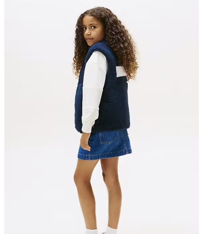 Tommy Hilfiger REVERSIBLE TEDDY NYL Dark Night Navy