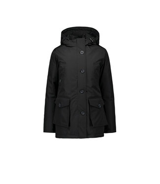 Airforce Girls 4 POCKET PARKA V2 True black