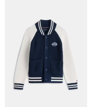Tommy Hilfiger COLOURBLOCK BOMBER Dark Night Navy