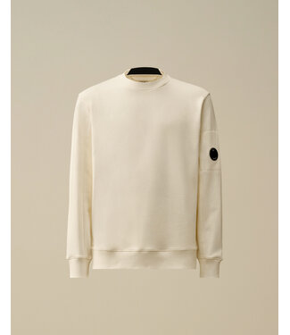 CP Company SWEATSHIRT CMF00X GAUZE WHITE