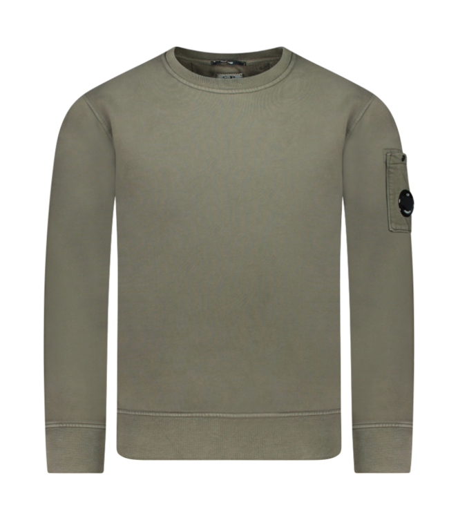 CP Company SWEATSHIRT CMF00X GRAPE LEAF GREEN
