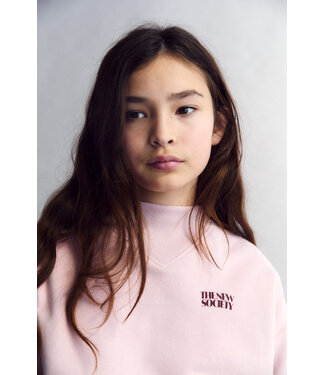 The New Society Lola Teen Sweatshirt Faded Rose