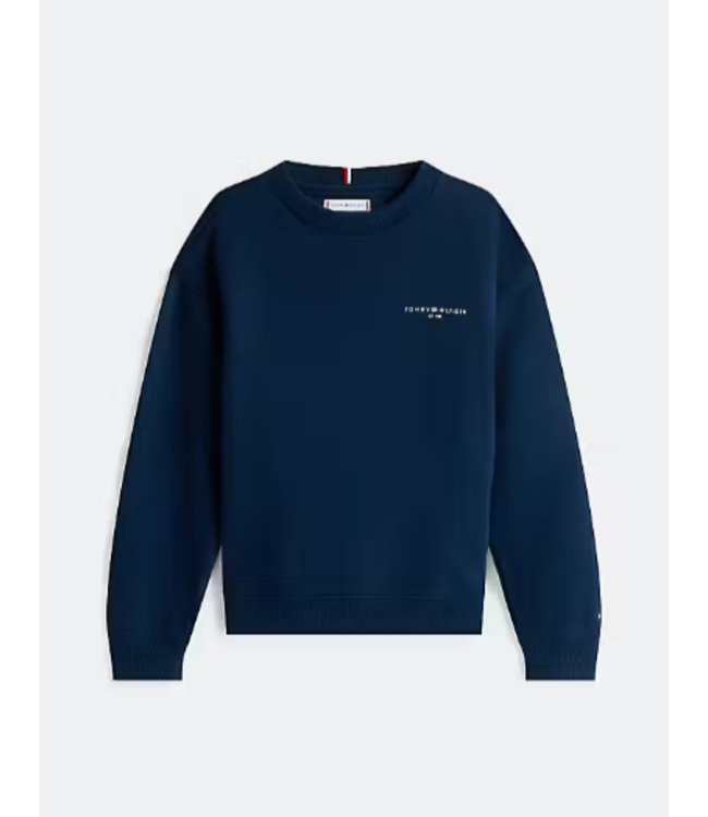 Tommy Hilfiger MINI CORP C-NECK SWEATER Dark Night Navy