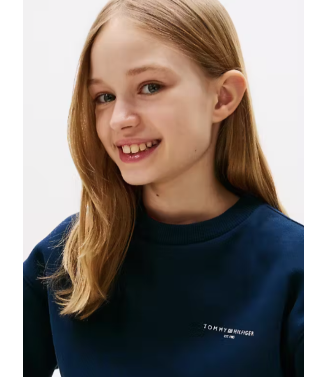 Tommy Hilfiger MINI CORP C-NECK SWEATER Dark Night Navy