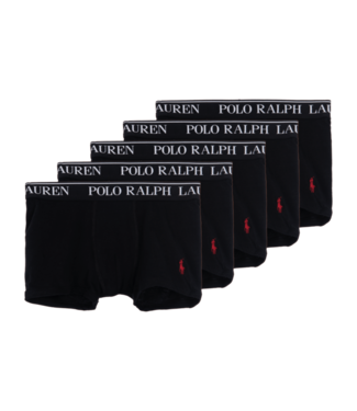 Ralph Lauren 5PK BOXER ZWART