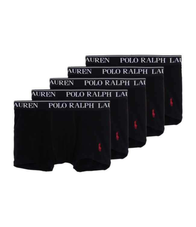 Ralph Lauren 5PK BOXER ZWART
