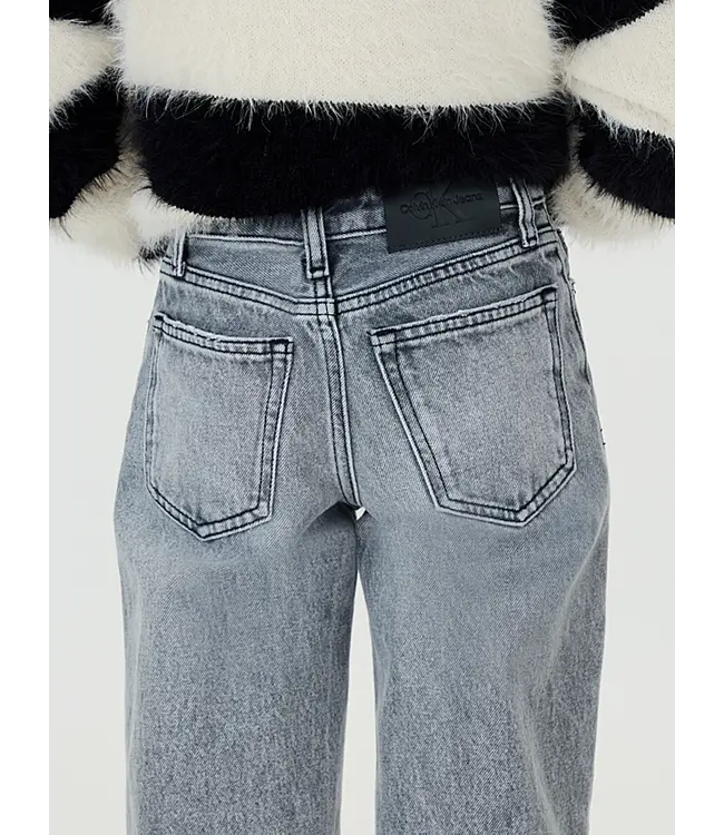 Calvin Klein HR WIDE LEG Washed Modern Grey