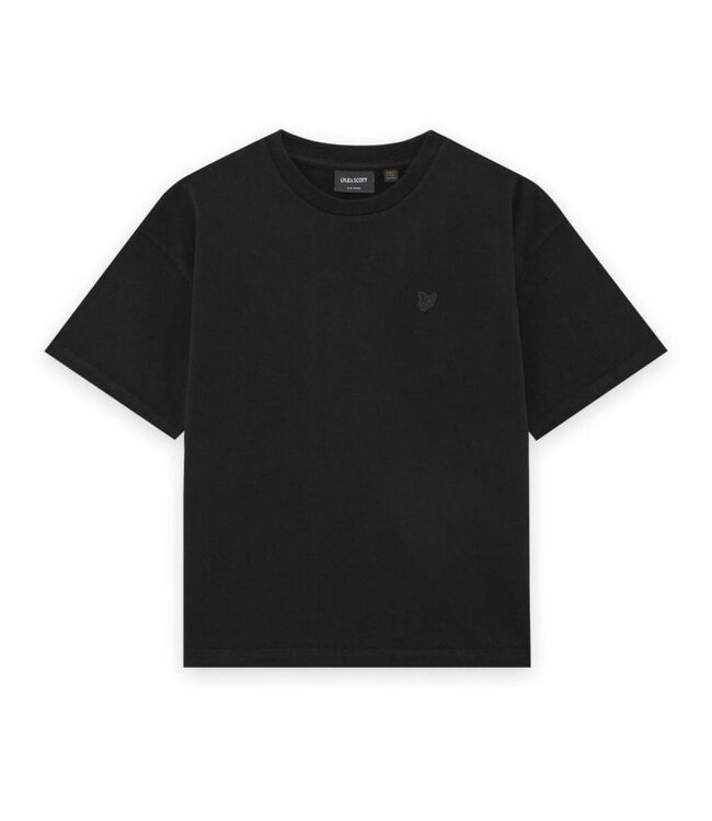 Lyle & Scott Heavy Weight Relaxed T-shirt Z865 Jet Black