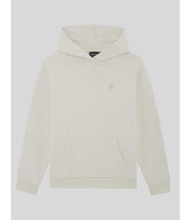 Lyle & Scott Heavy Weight Drop Shoulder Hoodie W503 Putty