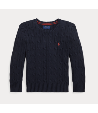 Ralph Lauren CABLE CN SWEATER RL NAVY/C3807