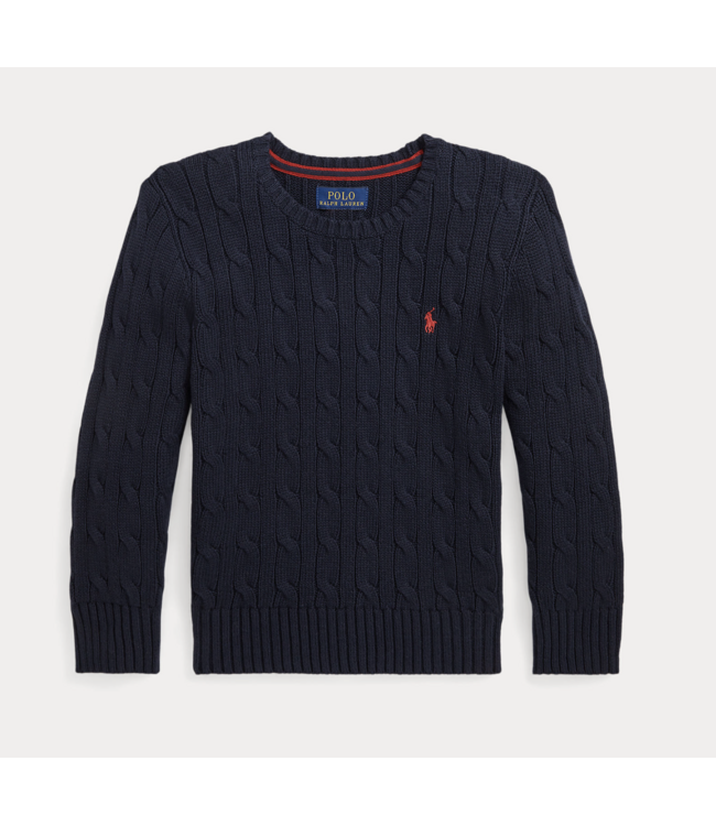 Ralph Lauren CABLE CN SWEATER RL NAVY/C3807