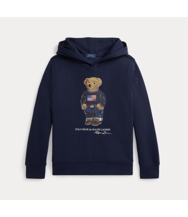 Ralph Lauren HOODED SWEATER CRUISE NAVY CORE BEAR