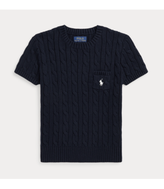 Ralph Lauren CABLE SWEATER S/S RL NAVY W/NEVIS