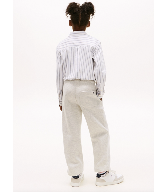 Tommy Hilfiger HERITAGE FLAG SWEATPANTS LIGHT GREY HEATHER