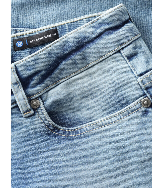 Rellix 2612 Straight Wide Fit Jeans Medium Denim