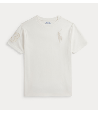 Ralph Lauren T-SHIRT BIG PONY DECKWASH WHITE