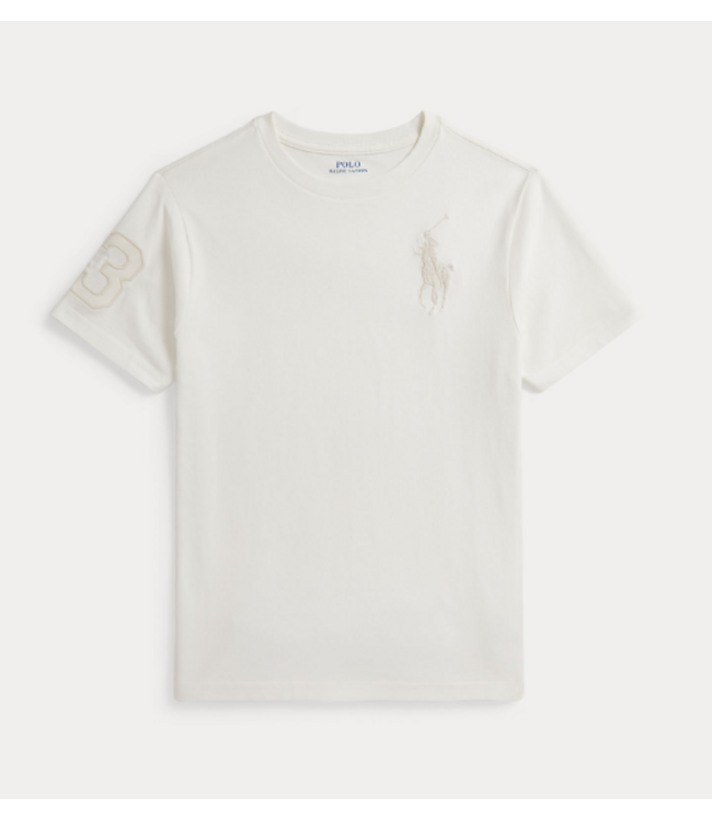 Ralph Lauren T-SHIRT BIG PONY DECKWASH WHITE