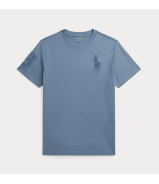 Ralph Lauren T-SHIRT BIG PONY CAMP BLUE