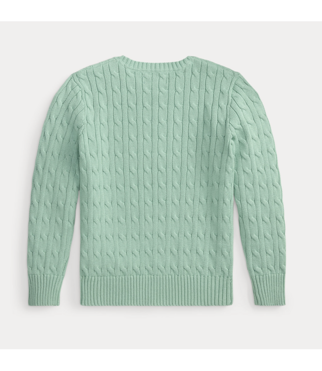 Ralph Lauren CABLE SWEATER CELADON