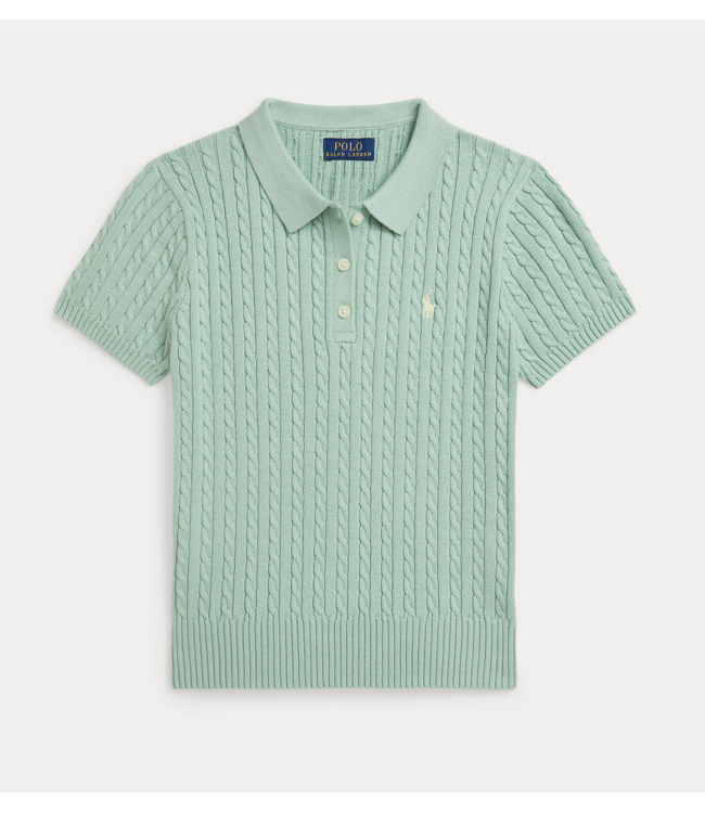 Ralph Lauren GIRLS MINICABLE POLO CELADON