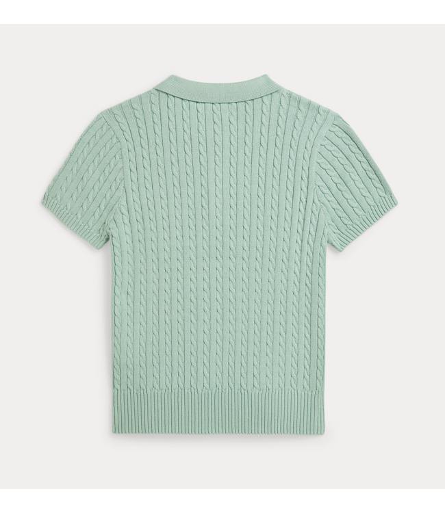 Ralph Lauren GIRLS MINICABLE POLO CELADON