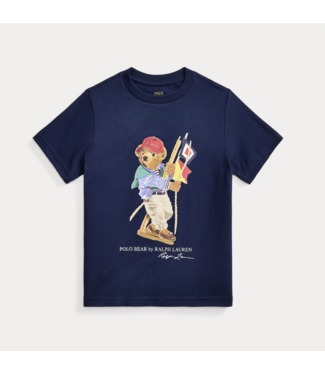 Ralph Lauren T-SHIRT SP26 BEAR NEWPORT NAVY