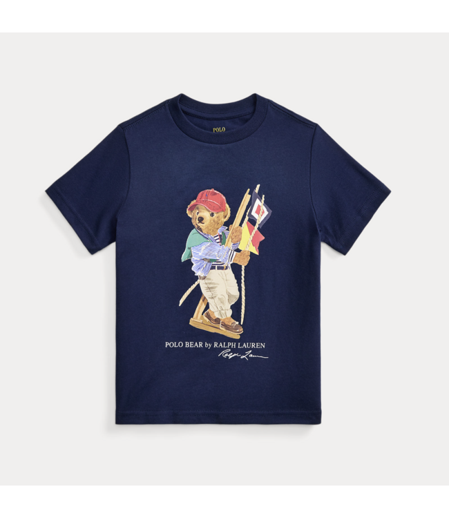 Ralph Lauren T-SHIRT SP26 BEAR NEWPORT NAVY