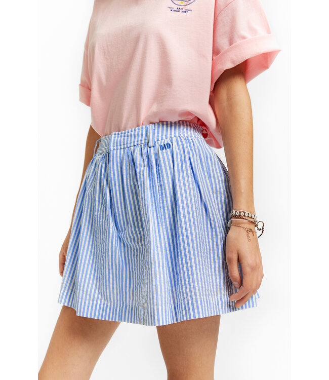 INDEE SKIRT SHORT WITH POCKETS HYDRA BLUE
