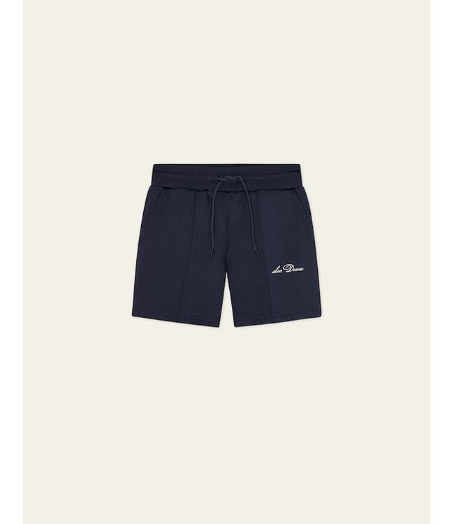 Les Deux Ballier Crew Track Shorts Dark Navy