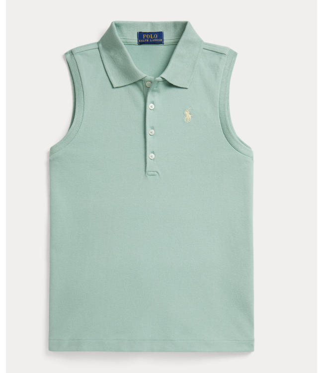 Ralph Lauren GIRLS SL POLO CELADON