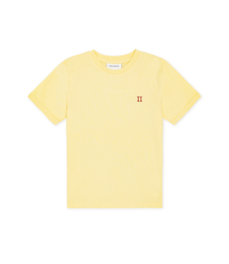 Les Deux Norregaard Contrast T-Shirt Pale Banana Yellow