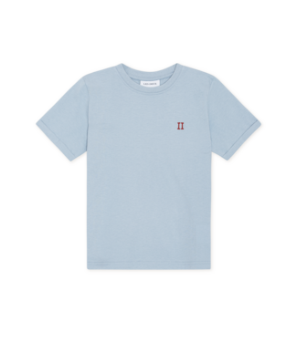 Les Deux Norregaard Contrast T-Shirt Blue Fog