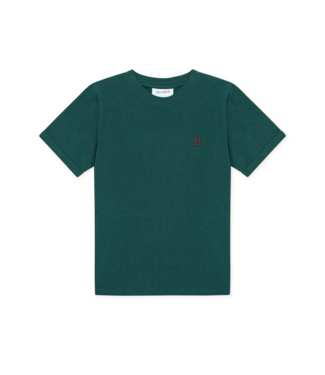 Les Deux Norregaard Contrast T-Shirt Sea Moss Green