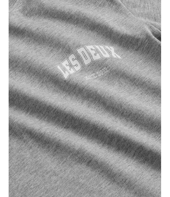 Les Deux Hoop T-Shirt Grey Melange