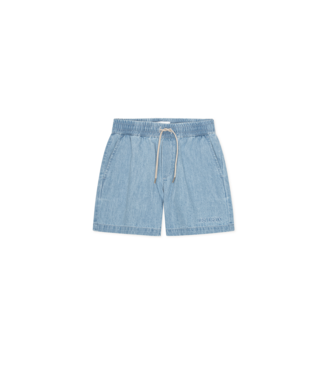 Les Deux Lawson Denim Shorts Light Indigo Wash