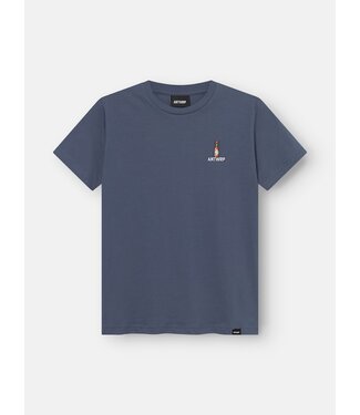 ANTWRP HOT SAUCE T-SHIRT PACIFIC BLUE