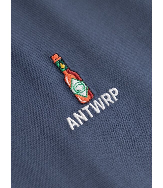 ANTWRP HOT SAUCE T-SHIRT PACIFIC BLUE