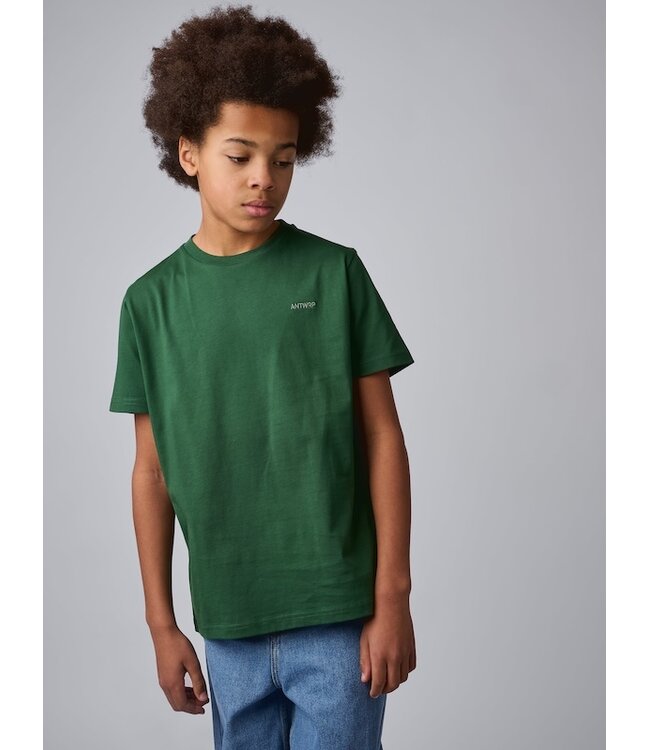 ANTWRP ANTWRP CIRCLE BACKPRINT T-SHIRT JUNGLE GREEN