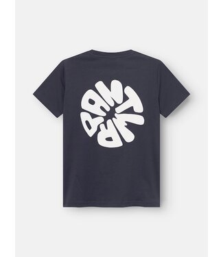 ANTWRP ANTWRP CIRCLE BACKPRINT T-SHIRT INK BLUE