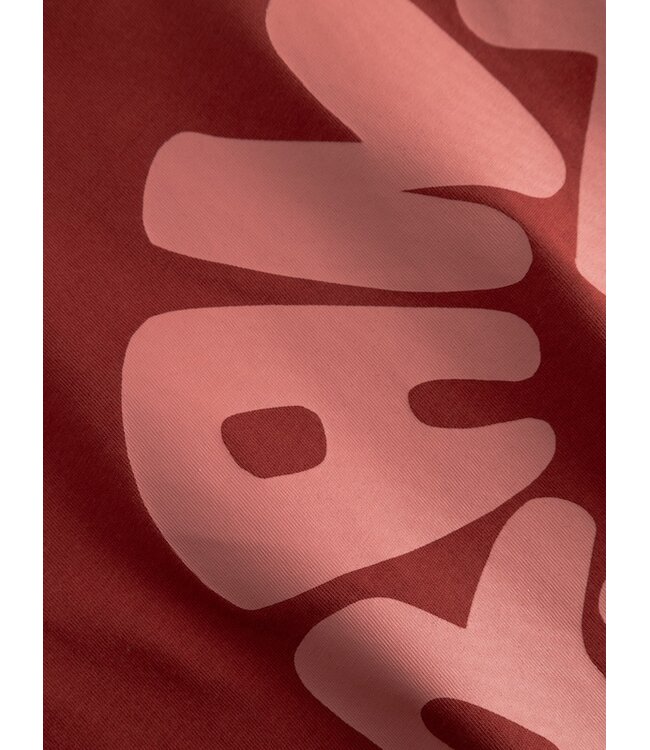 ANTWRP ANTWRP CIRCLE BACKPRINT T-SHIRT SYRAH