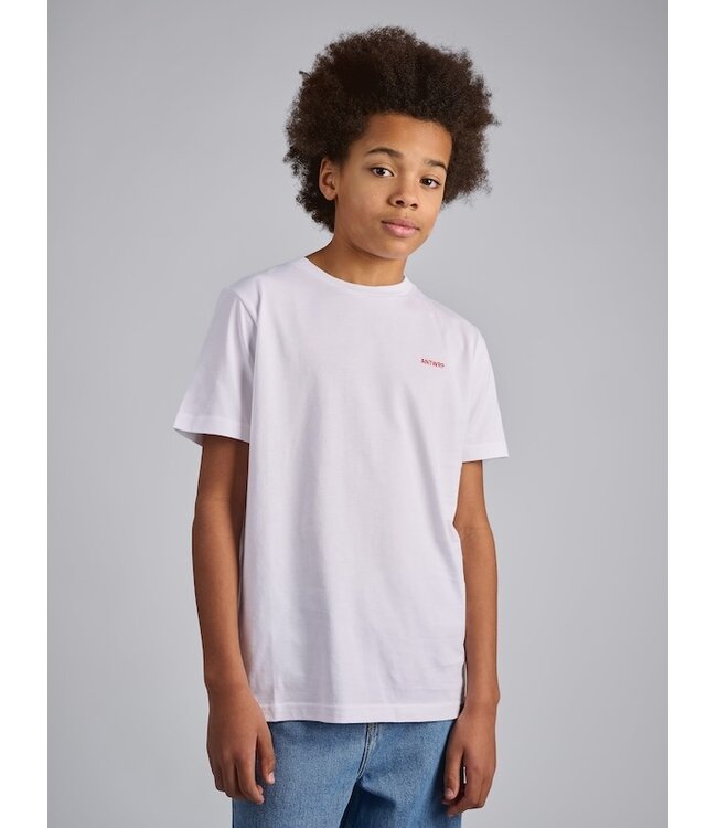 ANTWRP ANTWRP CIRCLE BACKPRINT T-SHIRT WHITE