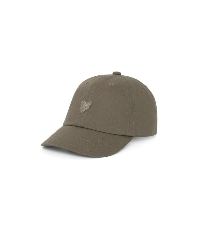 Lyle & Scott Tonal Baseball Cap X569 Khaki Ash