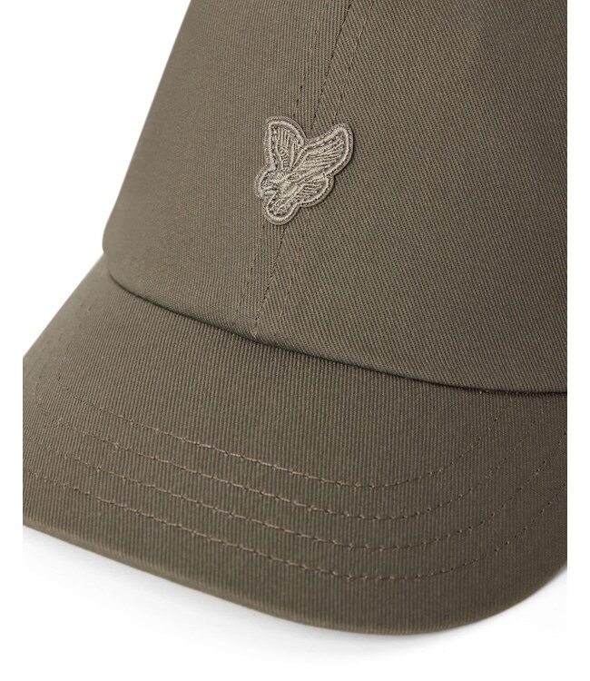 Lyle & Scott Tonal Baseball Cap X569 Khaki Ash