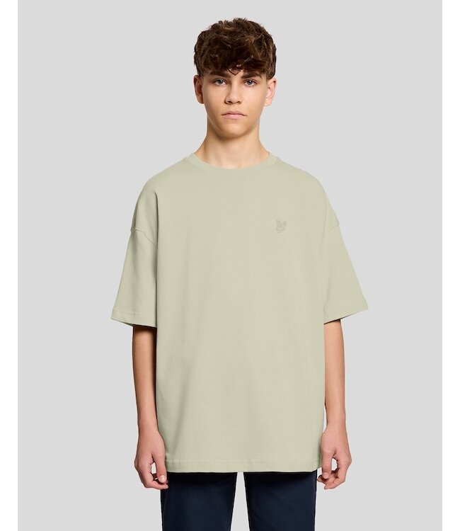 Lyle & Scott Heavy Weight Relaxed T-shirt Y117 Wheat